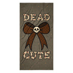 XL Beach Towel - 'Dead Cute'