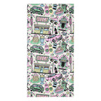 XL Beach Towel - 'Bubblegum Diner' Default Title