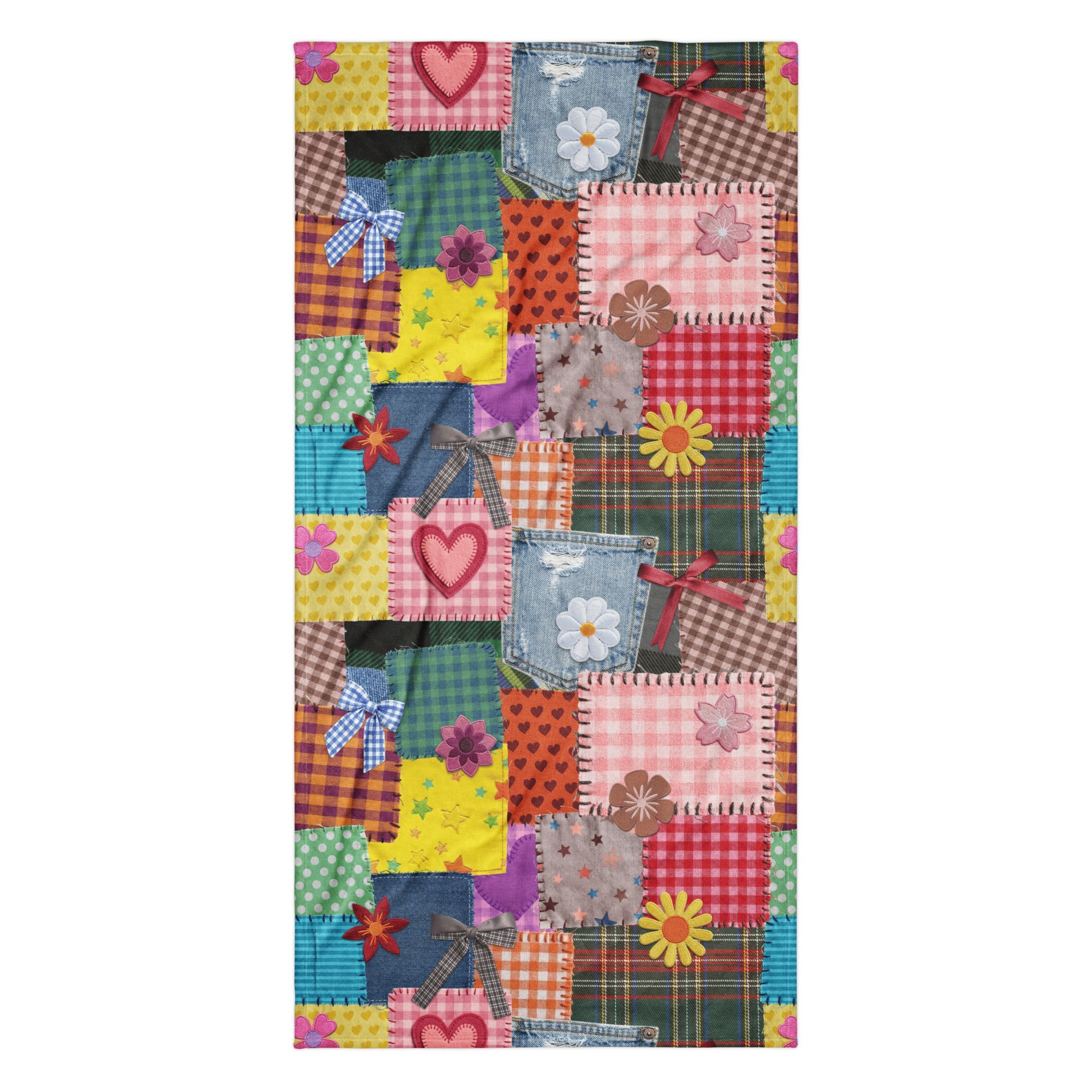 XL Beach Towel - 'Perfect Patchwork' Default Title