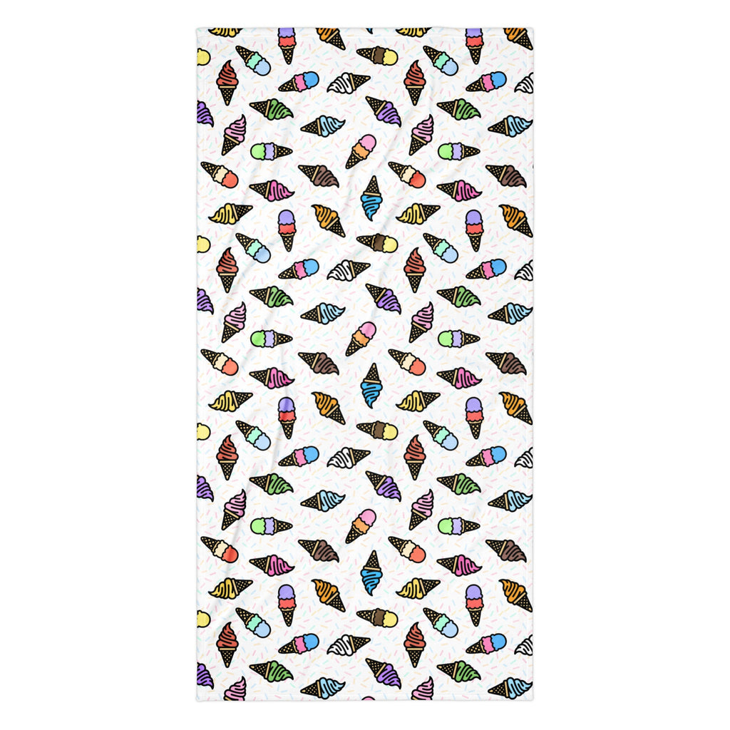XL Beach Towel - 'Ice Cream' Default Title Towel