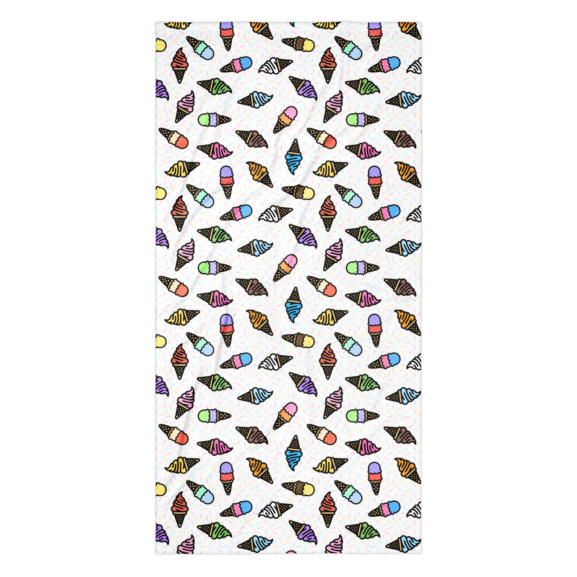 XL Beach Towel - 'Ice Cream' Default Title Towel
