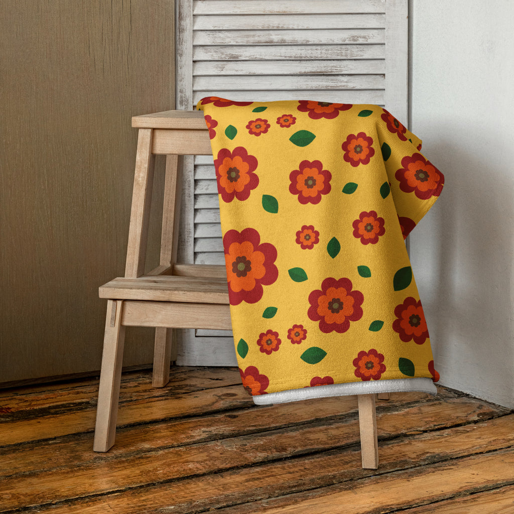 XL Beach Towel - 'Petal Pop'