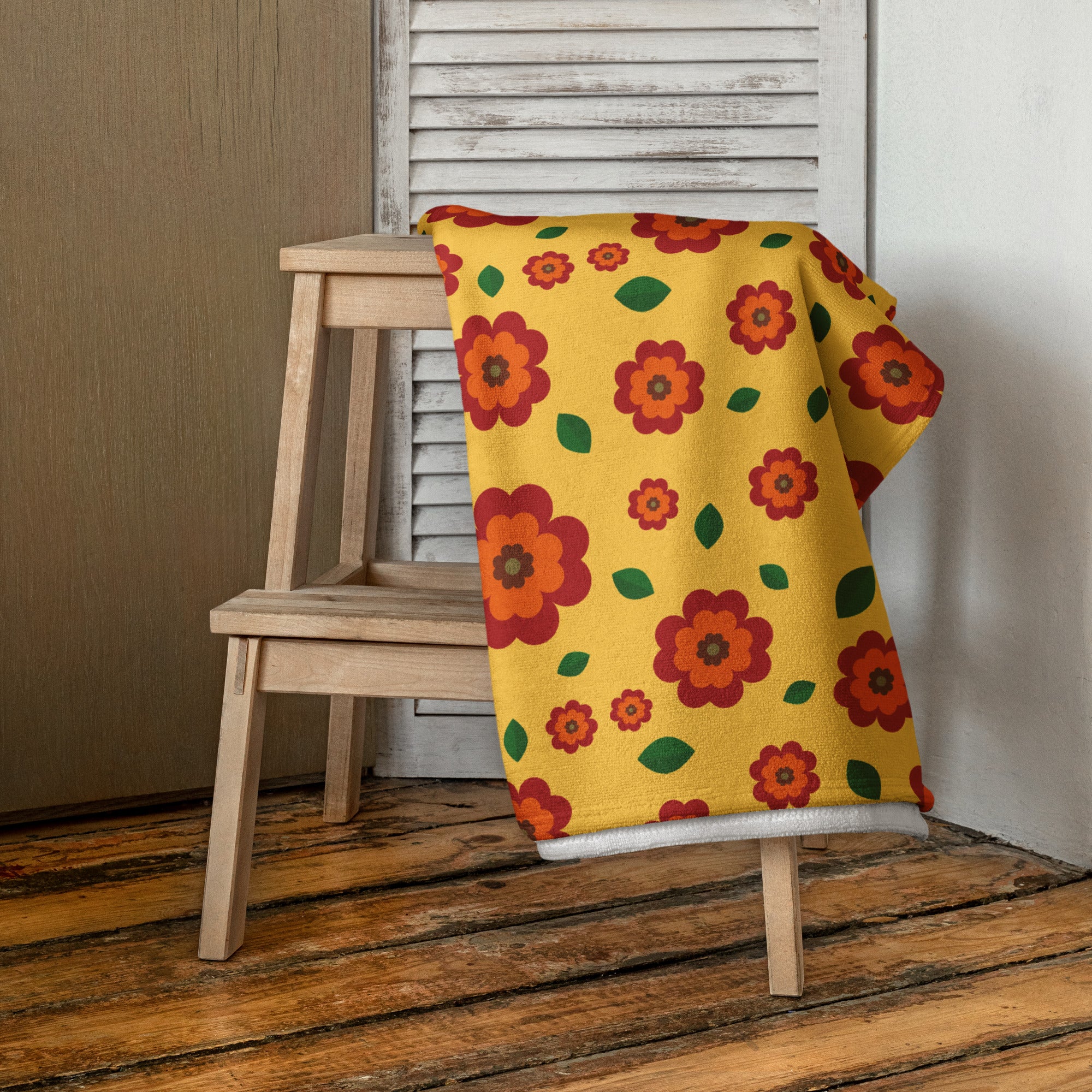 XL Beach Towel - 'Petal Pop'