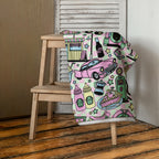 XL Beach Towel - 'Bubblegum Diner'