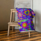 XL Beach Towel - 'Glitter Stickers'