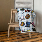 XL Beach Towel - 'Gingham Getaway'