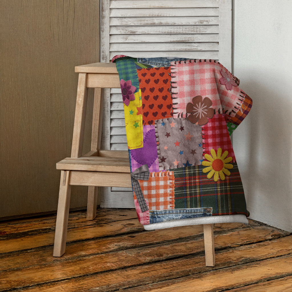 XL Beach Towel - 'Perfect Patchwork'