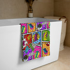XL Beach Towel - 'Comic Chaos'