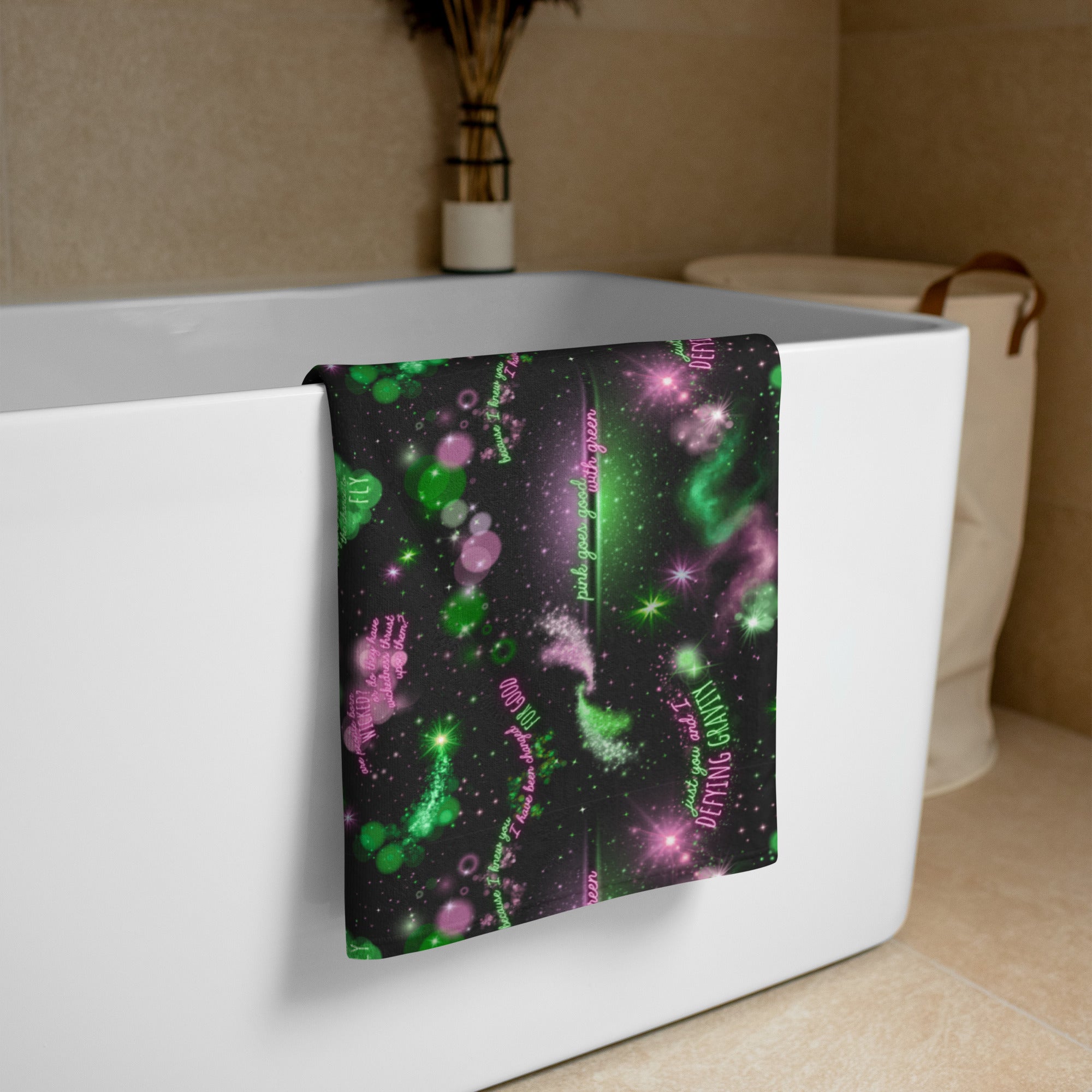 XL Beach Towel - 'Defy Gravity'
