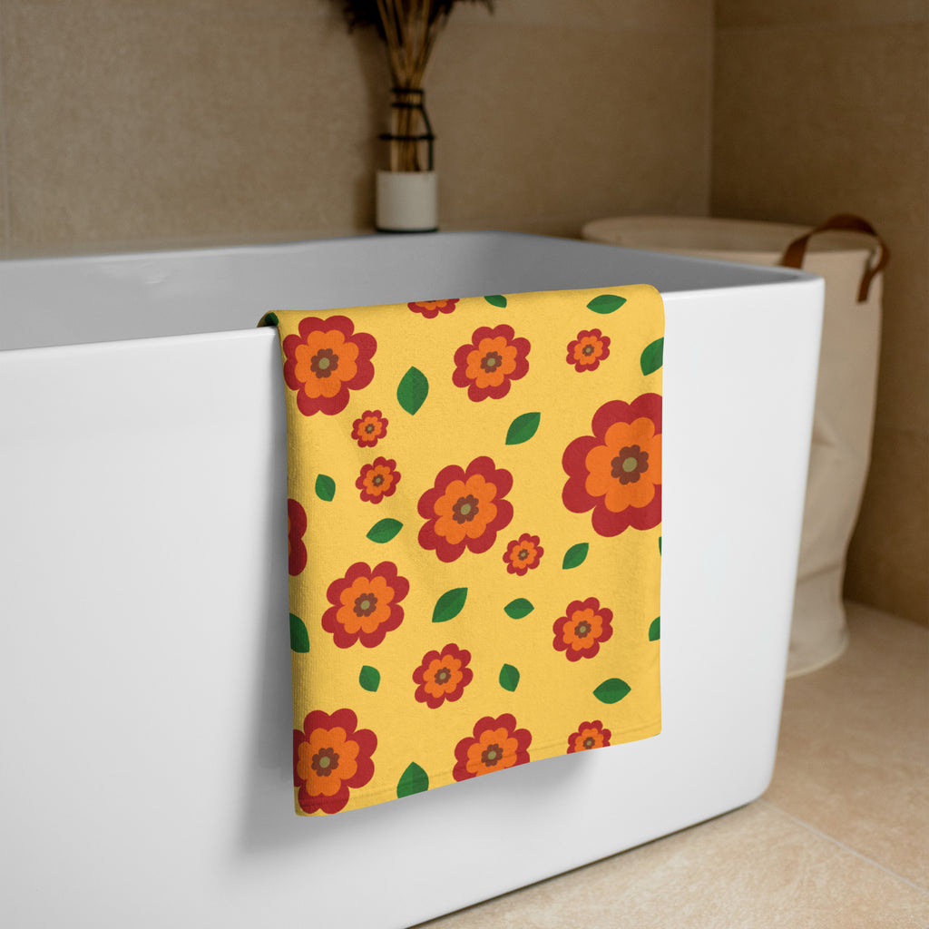 XL Beach Towel - 'Petal Pop'