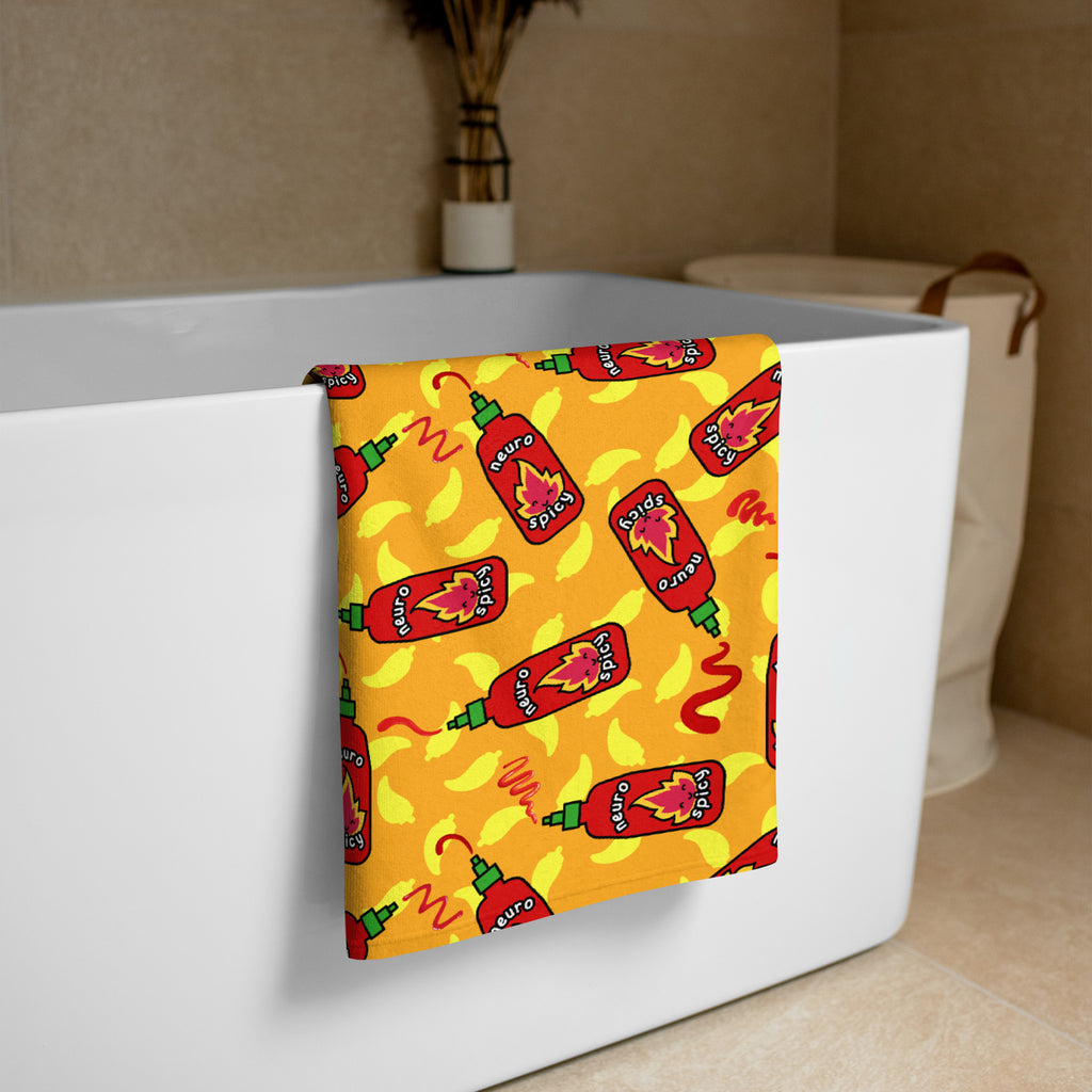 XL Beach Towel - 'Neurospicy'