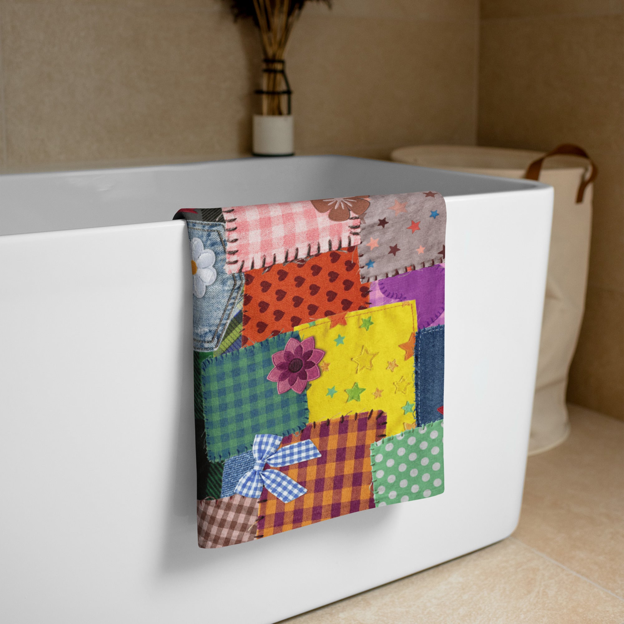 XL Beach Towel - 'Perfect Patchwork'