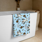 XL Beach Towel - 'Chippy Tea' Towel