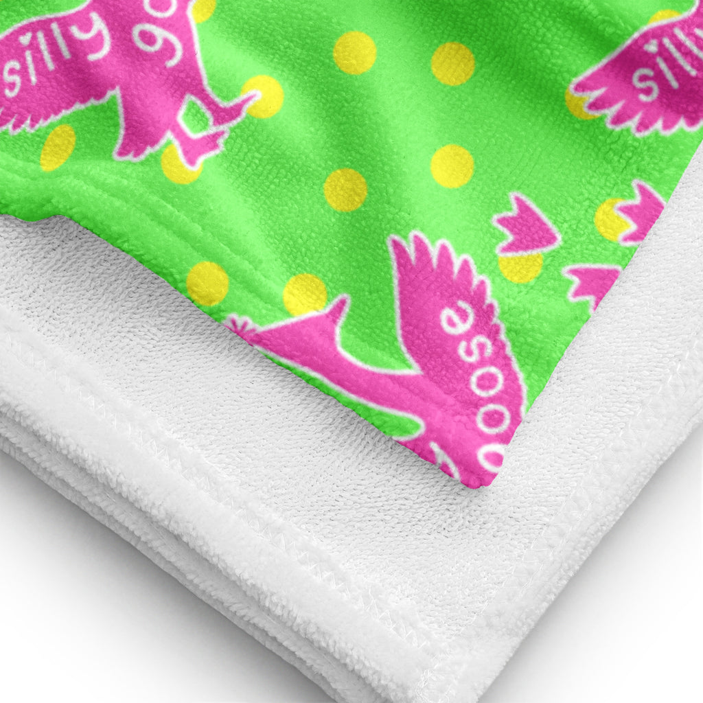 XL Beach Towel - 'Silly Goose'