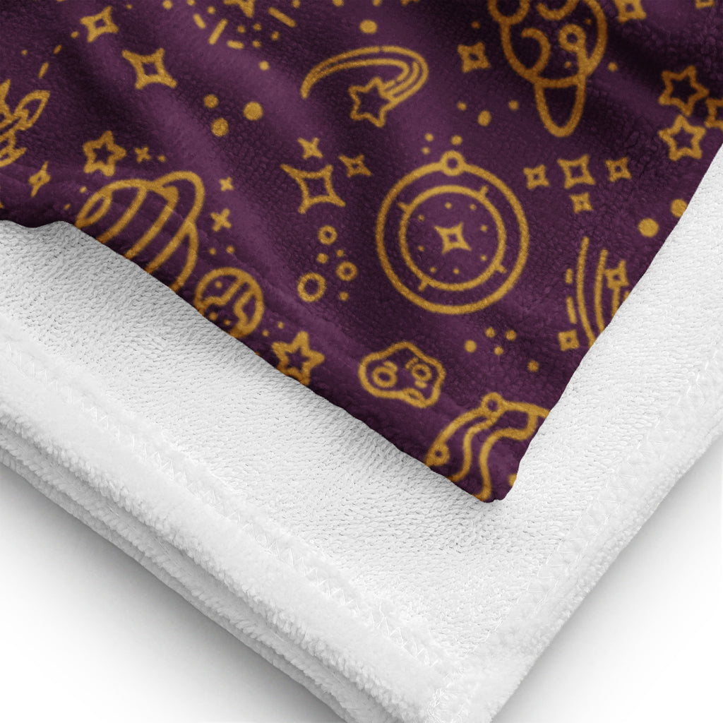 XL Beach Towel - 'Galactic Gold'