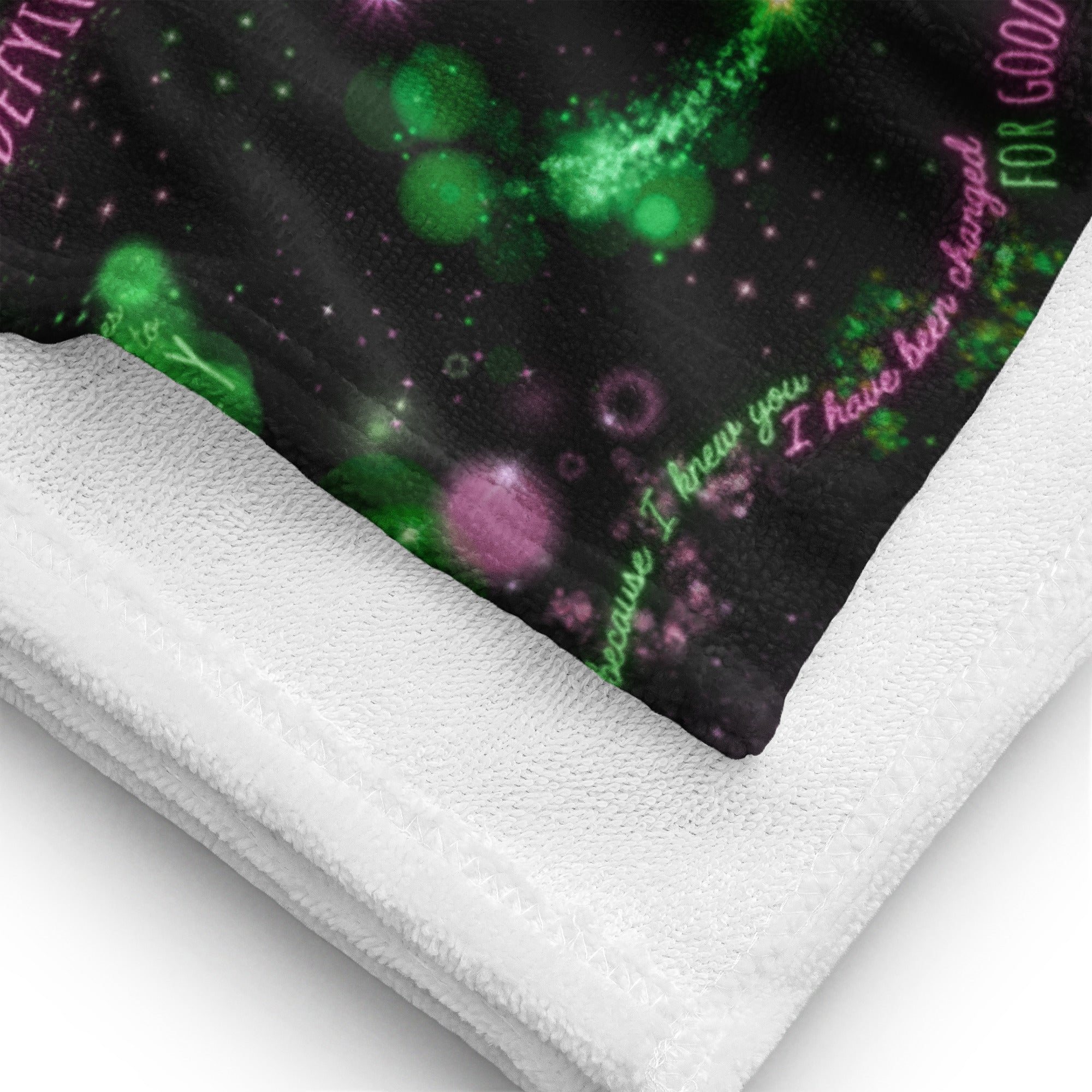 XL Beach Towel - 'Defy Gravity'