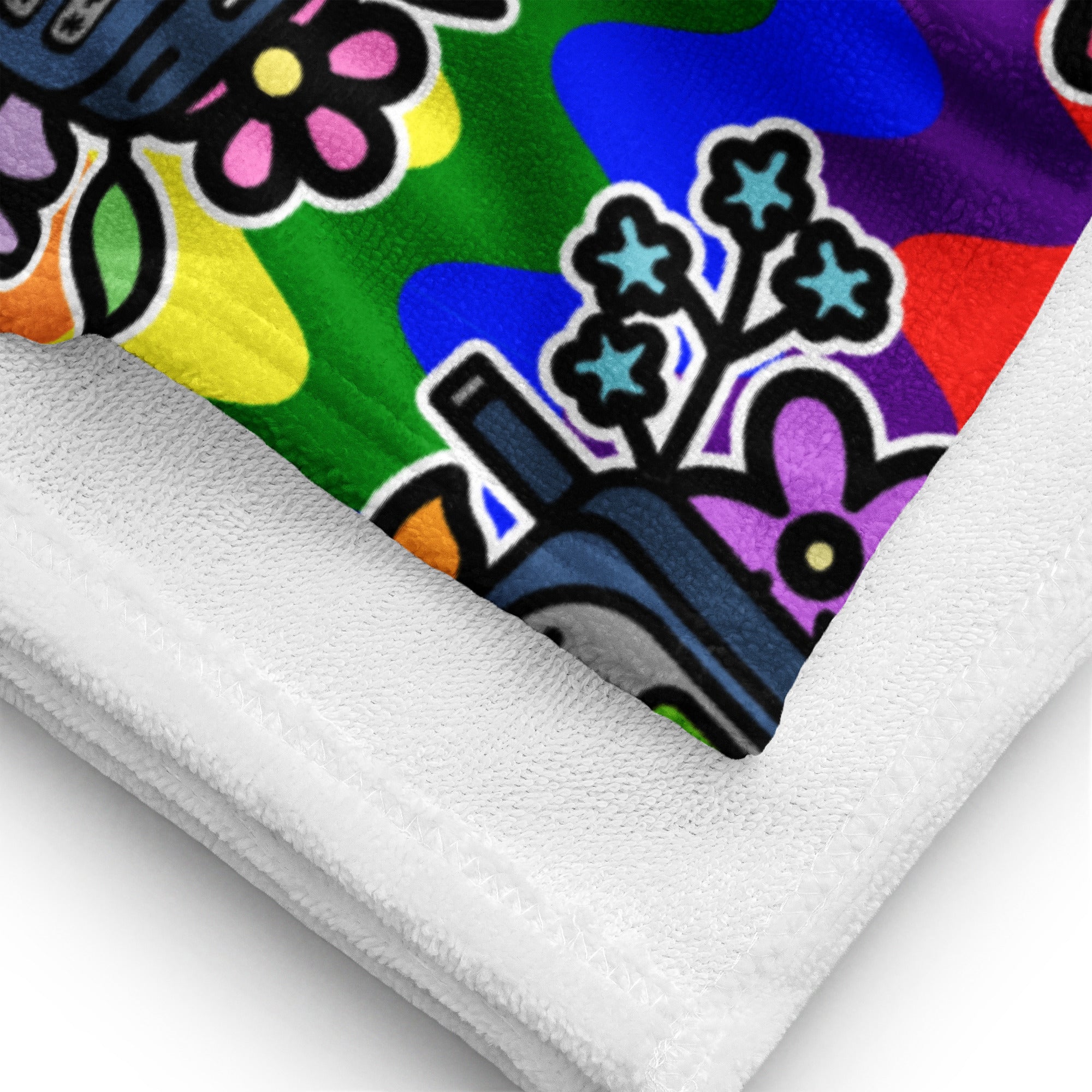 XL Beach Towel - 'Text Me'