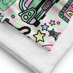 XL Beach Towel - 'Bubblegum Diner'