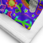 XL Beach Towel - 'Glitter Stickers'