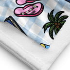 XL Beach Towel - 'Gingham Getaway'