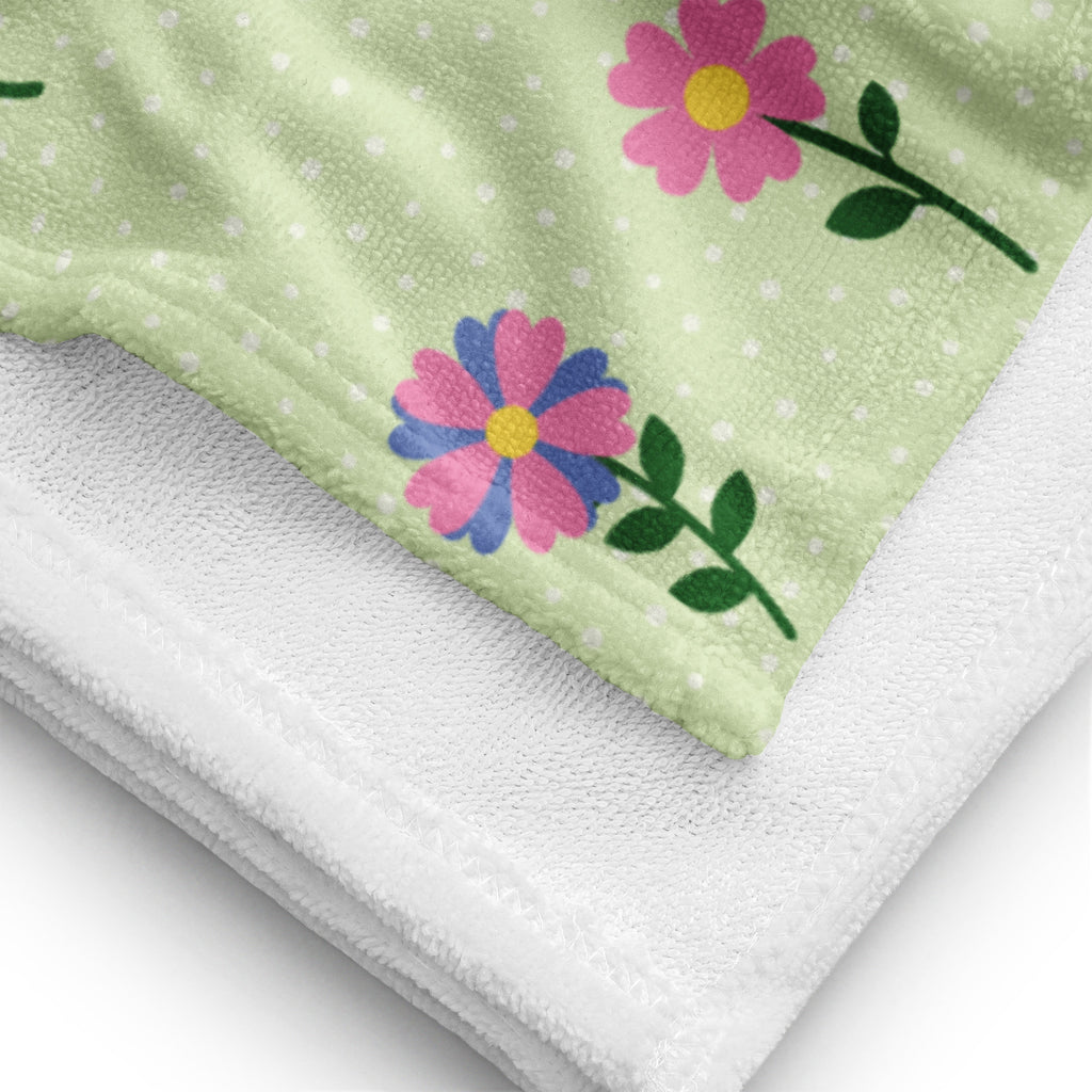 XL Beach Towel - 'Spring Stems'
