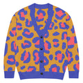 Unisex Relaxed Fit Knitted Cardigan - 'Wild Side' 2XS Cardigan