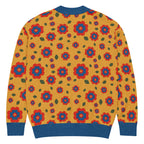 Unisex Relaxed Fit Knitted Cardigan - 'Petal Pop' Cardigan