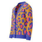 Unisex Relaxed Fit Knitted Cardigan - 'Wild Side' Cardigan