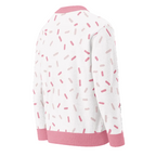 Unisex Relaxed Fit Knitted Cardigan - 'Strawberry Sprinkles'