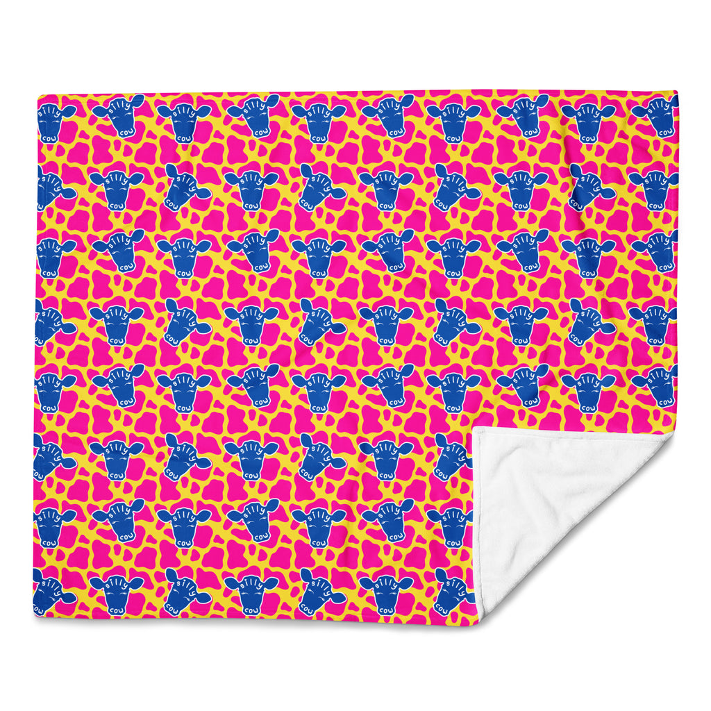 Silky Soft Snuggle Blanket - 'Silly Cow' Default Title