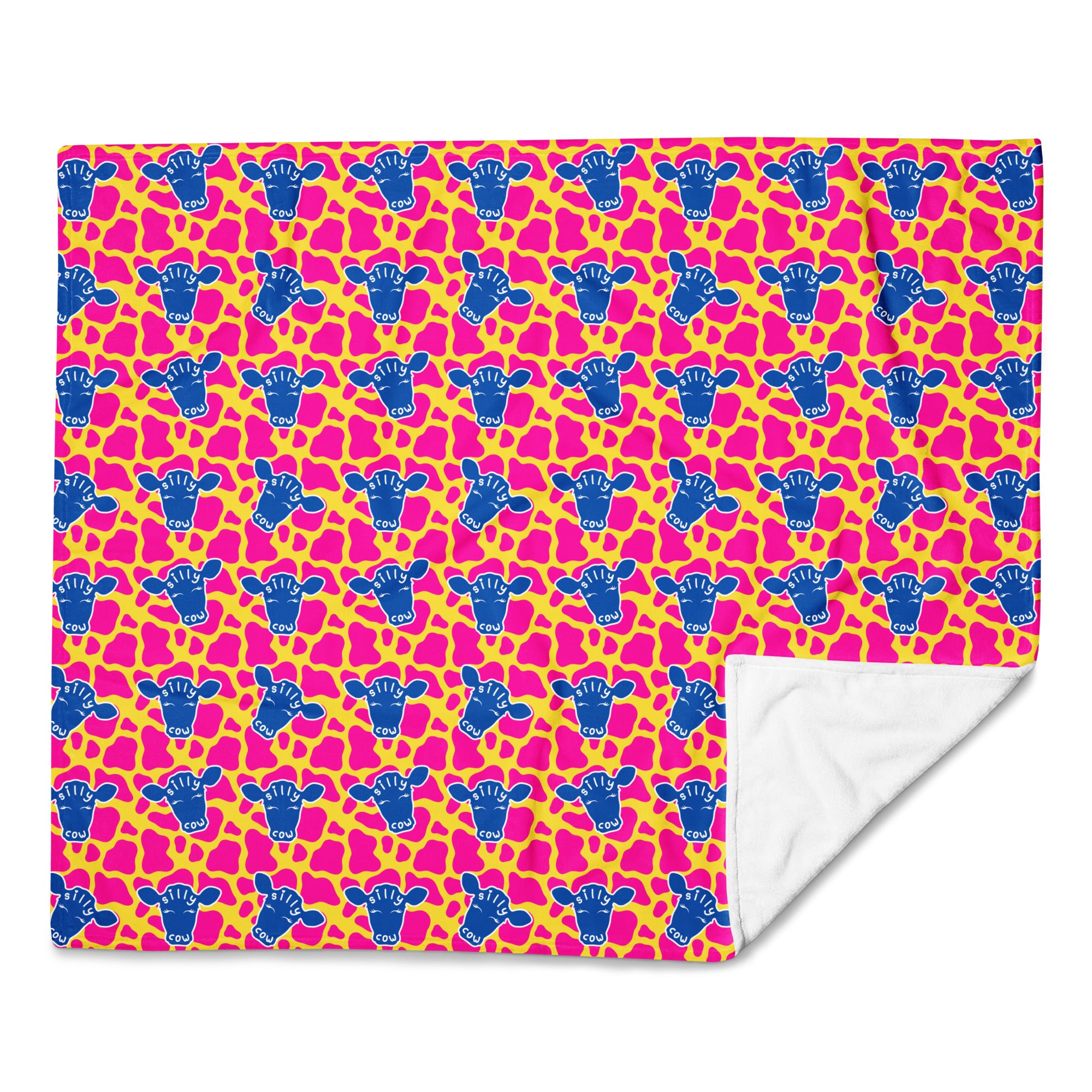 Silky Soft Snuggle Blanket - 'Silly Cow' Default Title