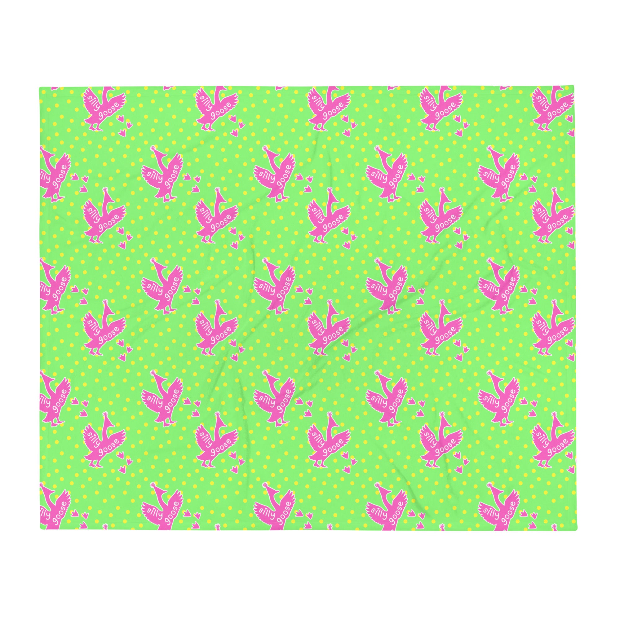 Silky Soft Snuggle Blanket - 'Silly Goose' Default Title