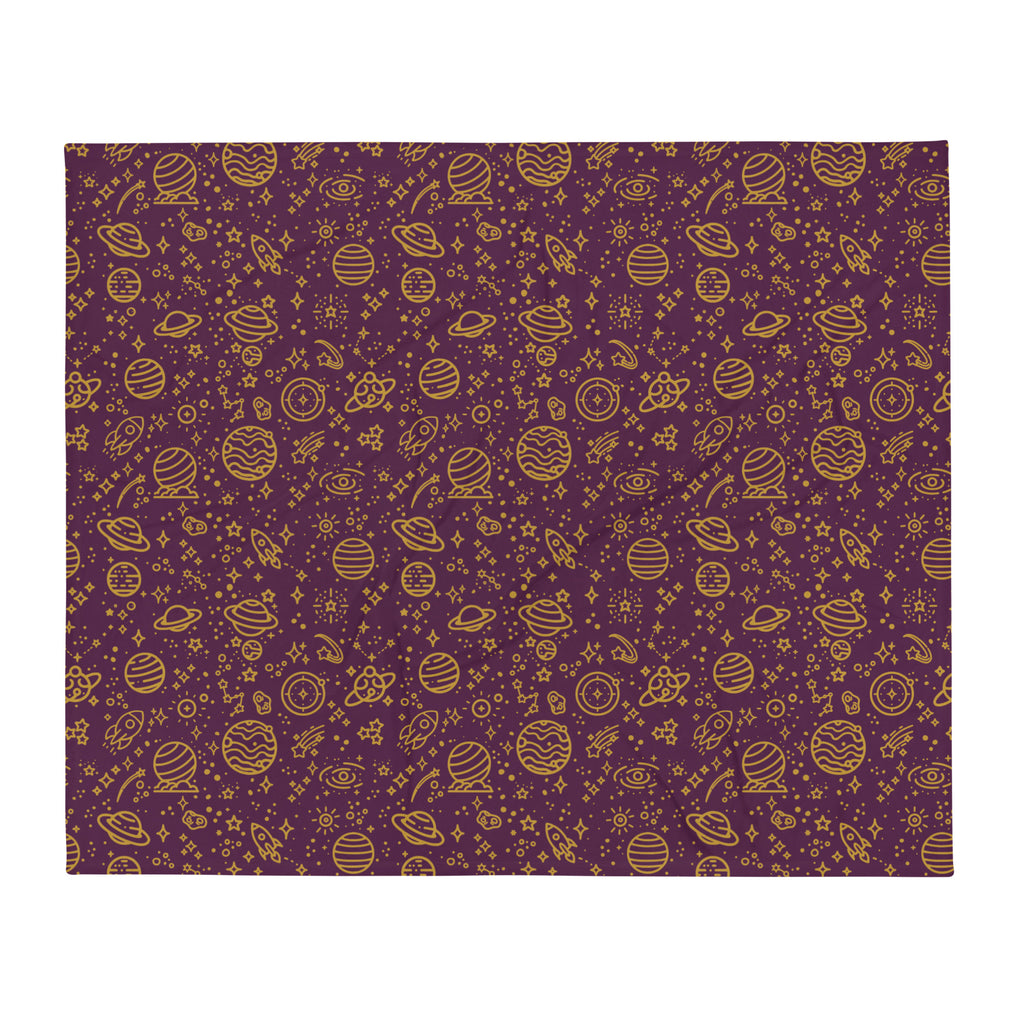 Silky Soft Snuggle Blanket - 'Galactic Gold' Default Title