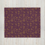Silky Soft Snuggle Blanket - 'Galactic Gold'