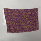 Silky Soft Snuggle Blanket - 'Galactic Gold'