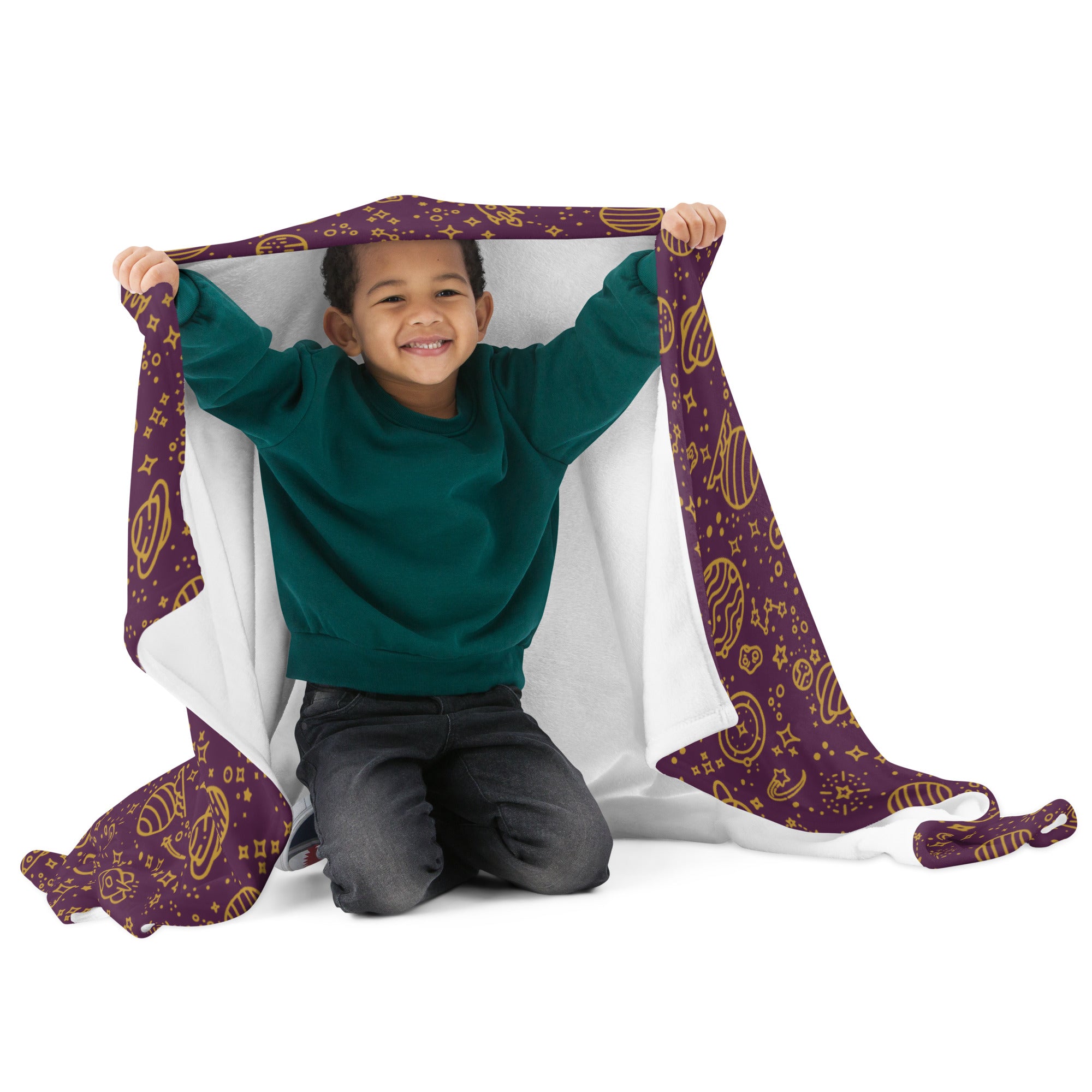 Silky Soft Snuggle Blanket - 'Galactic Gold'