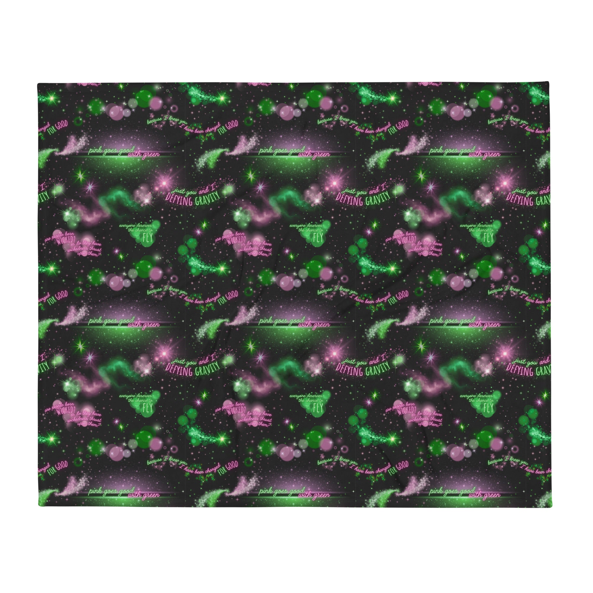 Silky Soft Snuggle Blanket - 'Defy Gravity' Default Title