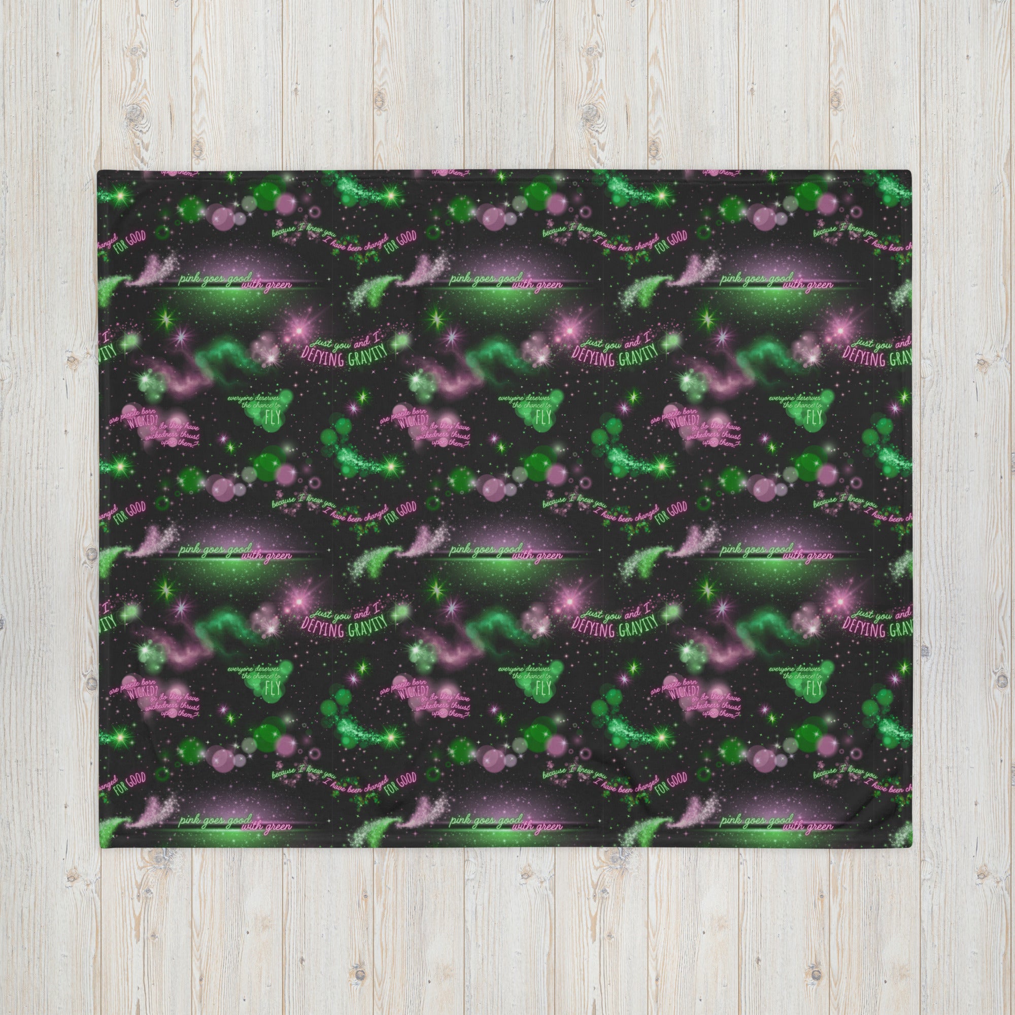 Silky Soft Snuggle Blanket - 'Defy Gravity'