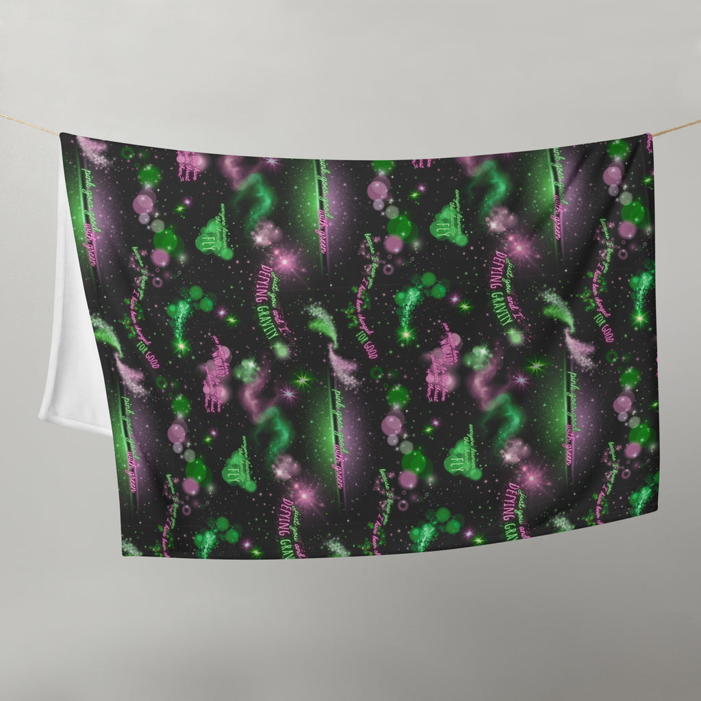 Silky Soft Snuggle Blanket - 'Defy Gravity'