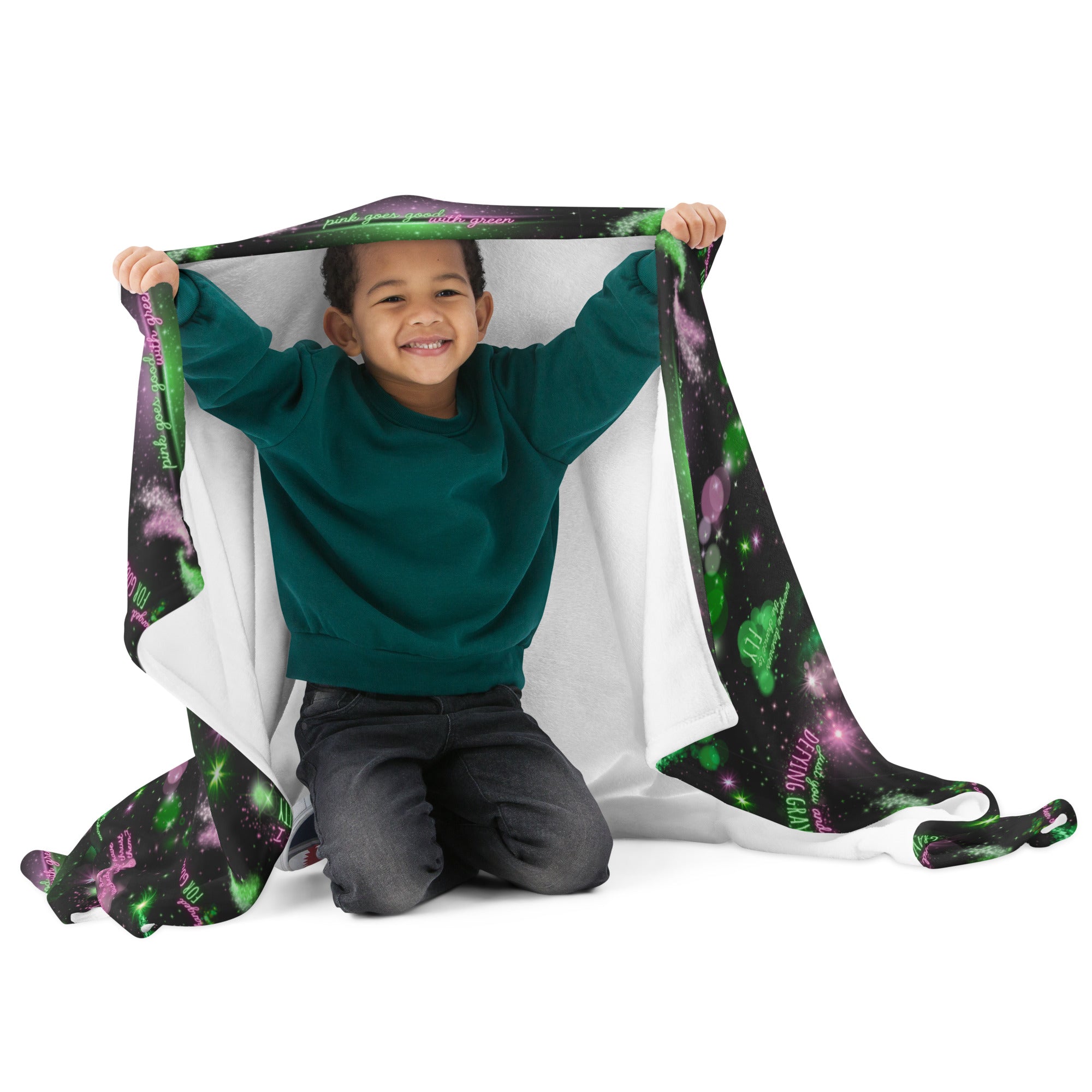 Silky Soft Snuggle Blanket - 'Defy Gravity'