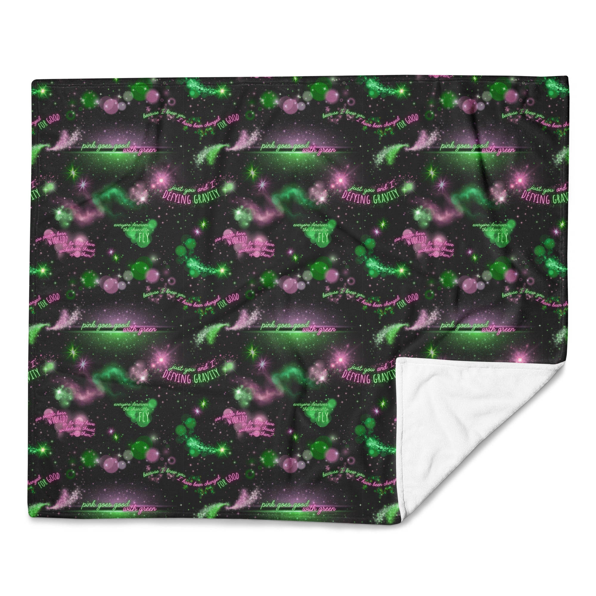 Silky Soft Snuggle Blanket - 'Defy Gravity'