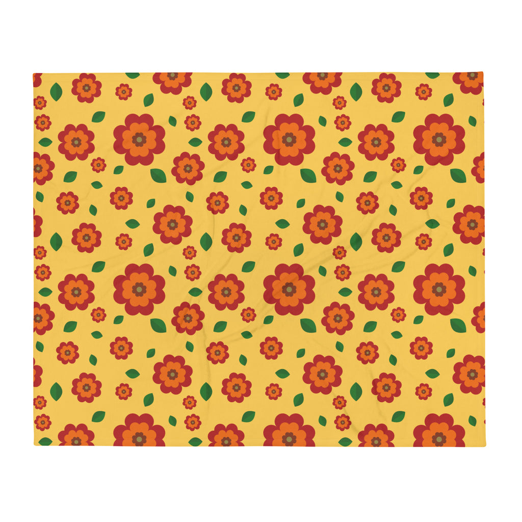 Silky Soft Snuggle Blanket - 'Petal Pop'