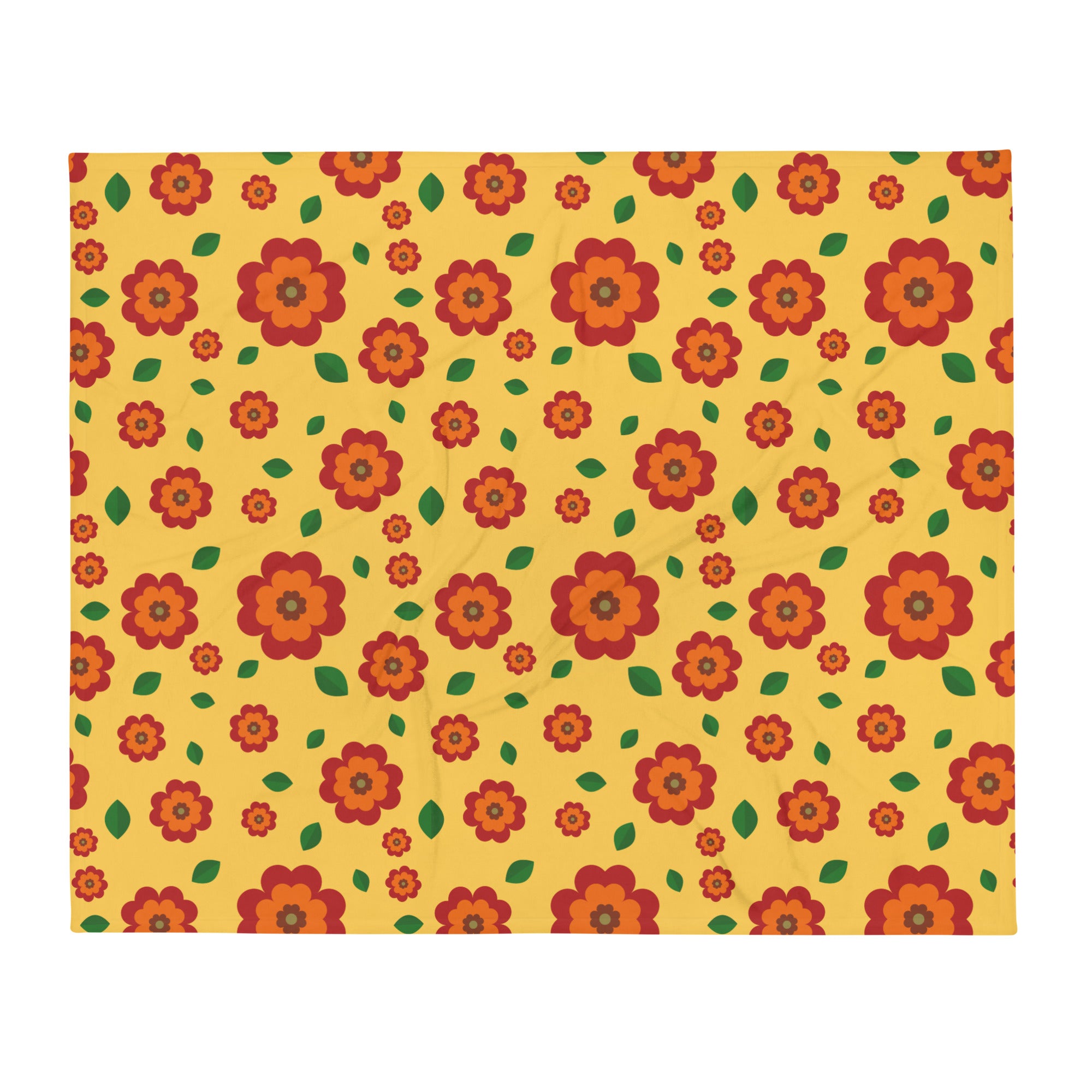 Silky Soft Snuggle Blanket - 'Petal Pop'