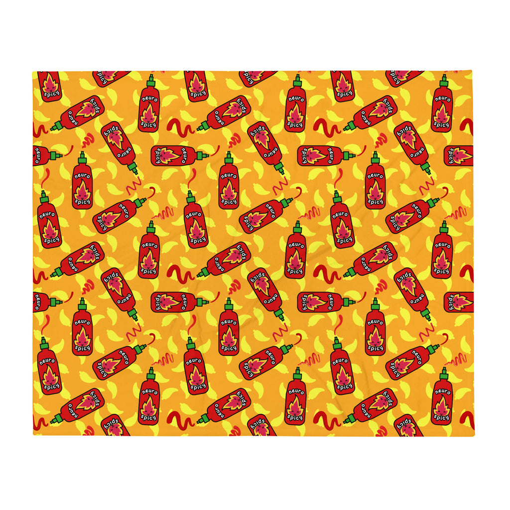 Silky Soft Snuggle Blanket - 'Neurospicy'