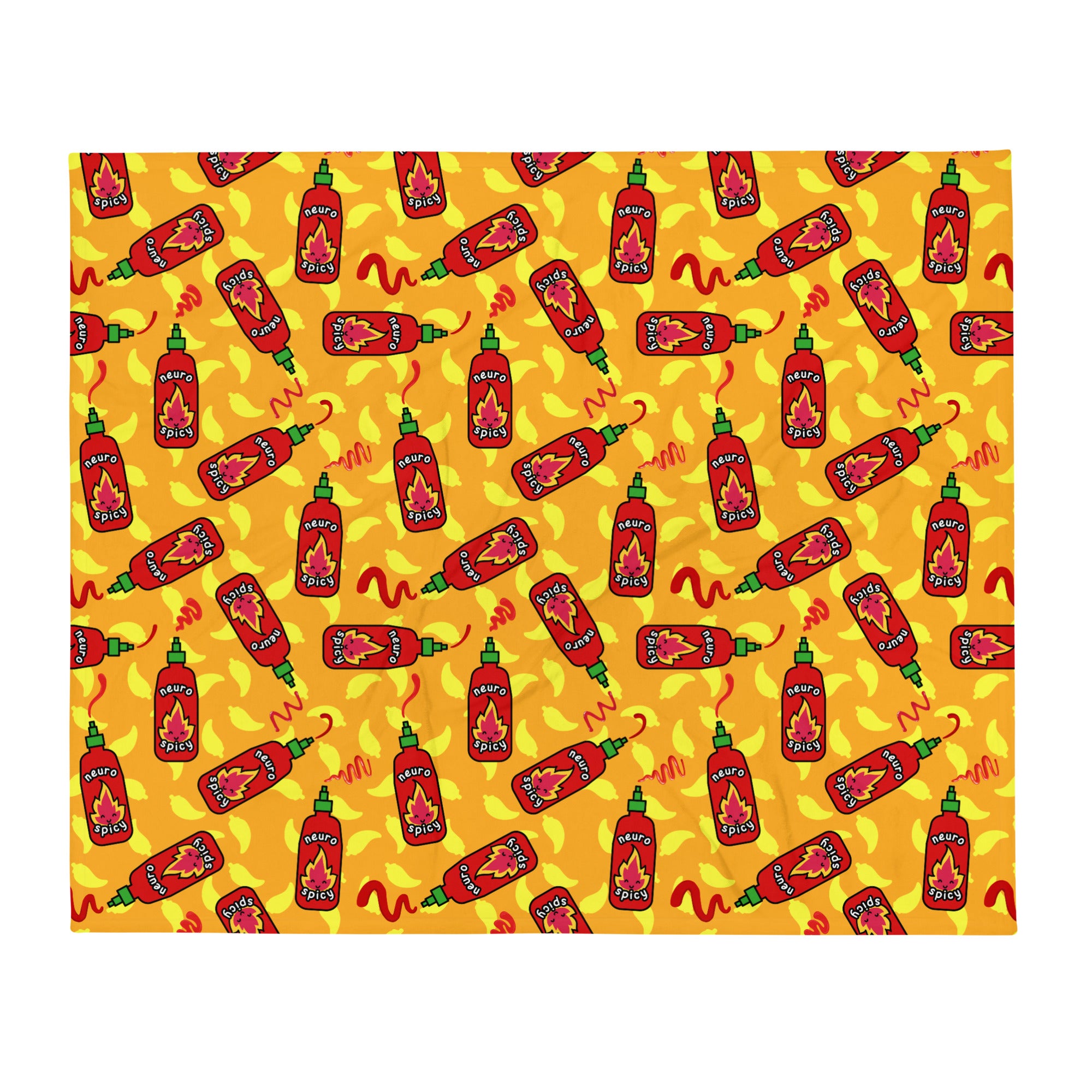 Silky Soft Snuggle Blanket - 'Neurospicy'