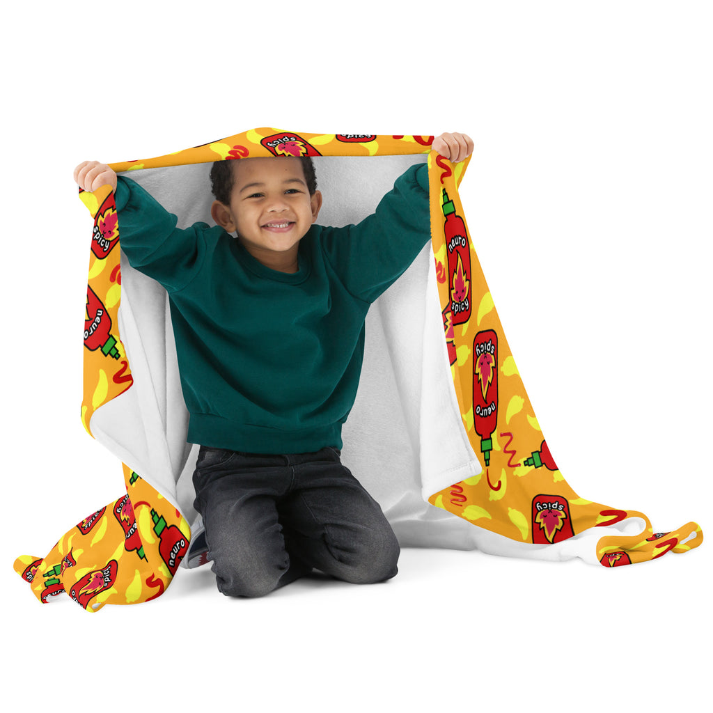 Silky Soft Snuggle Blanket - 'Neurospicy'