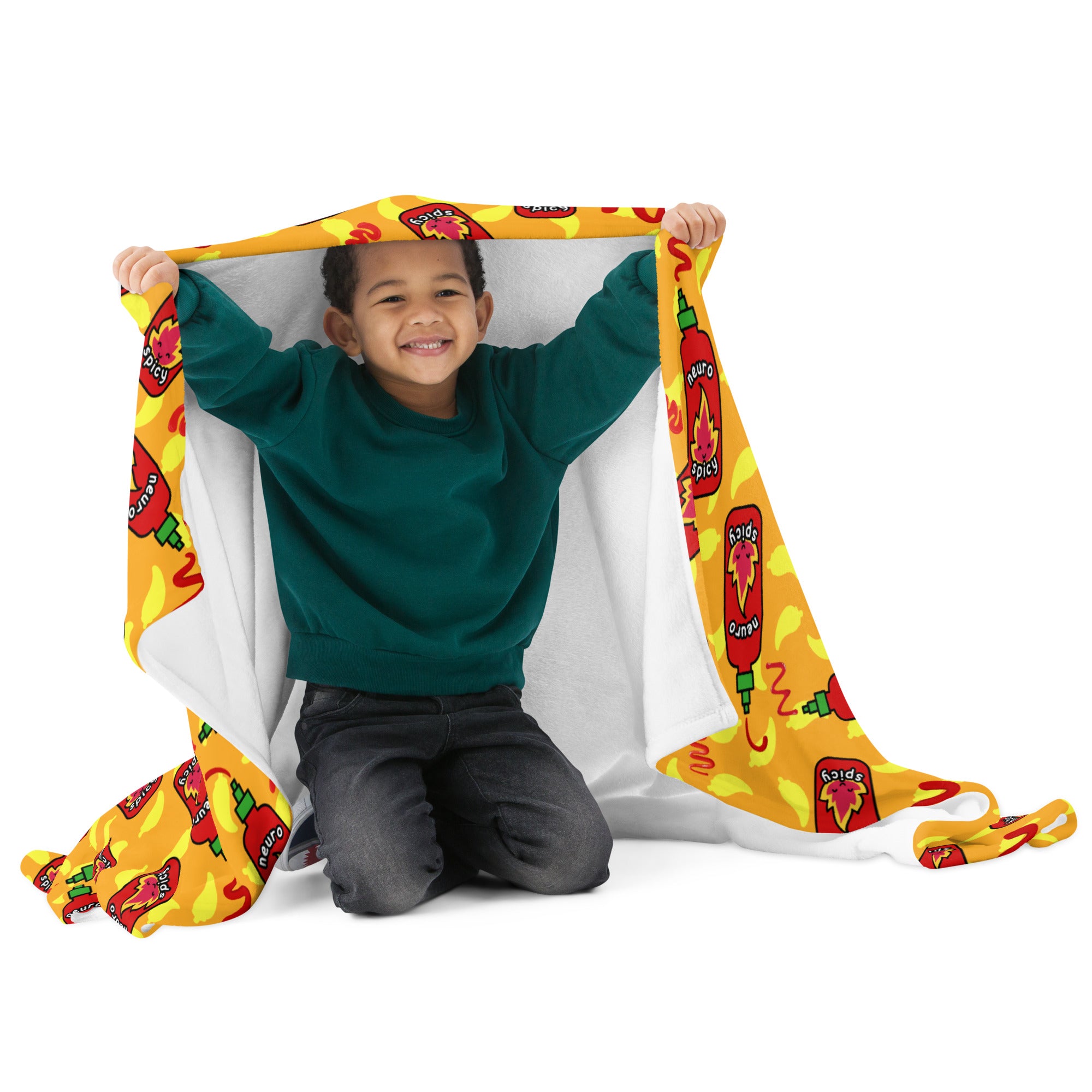 Silky Soft Snuggle Blanket - 'Neurospicy'
