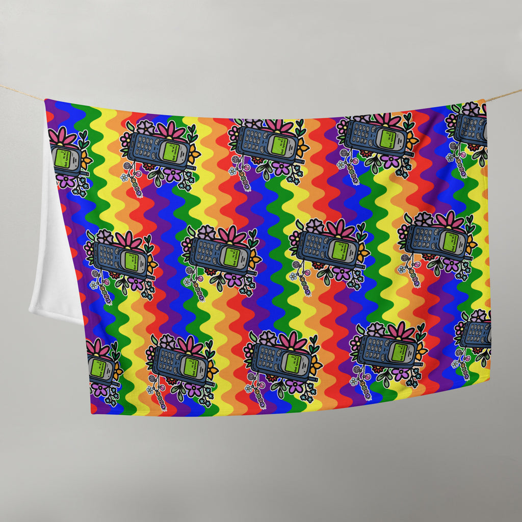 Silky Soft Snuggle Blanket - 'Text Me'