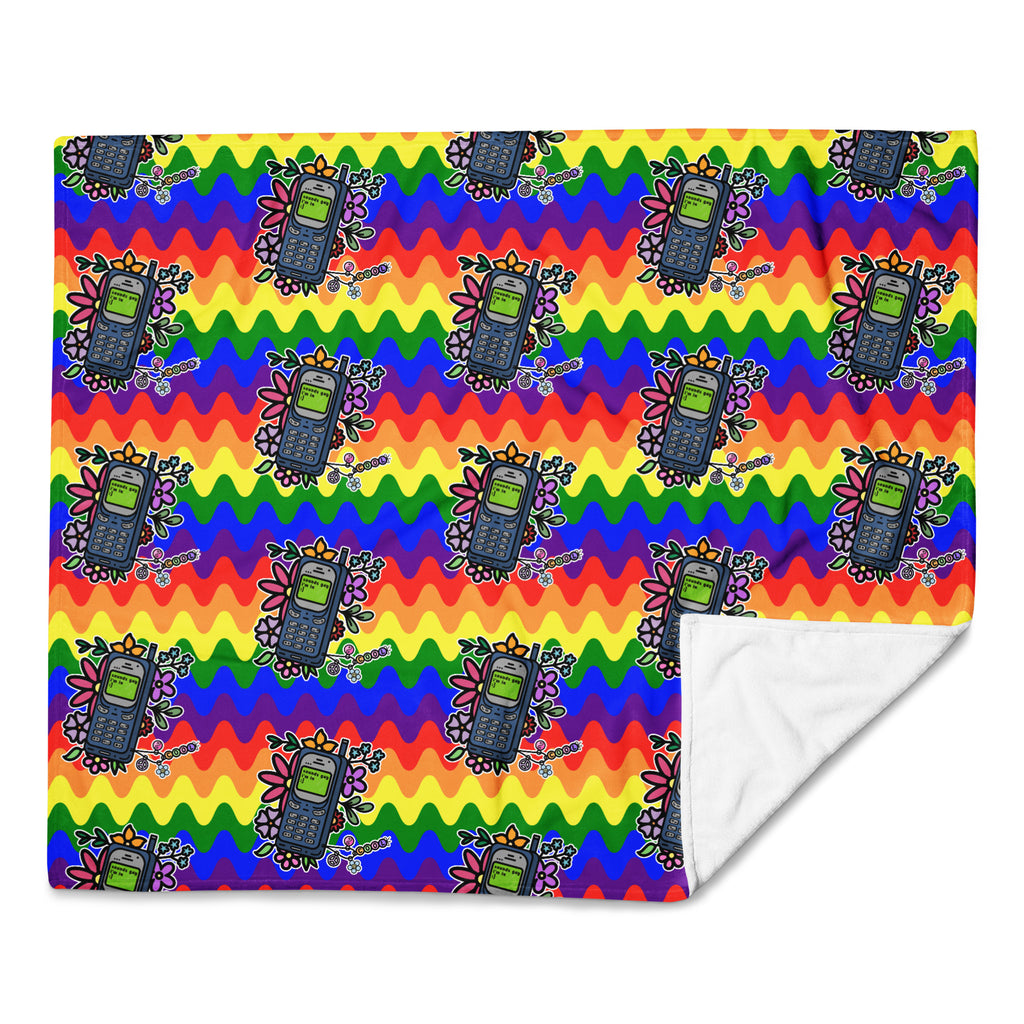 Silky Soft Snuggle Blanket - 'Text Me' Default Title