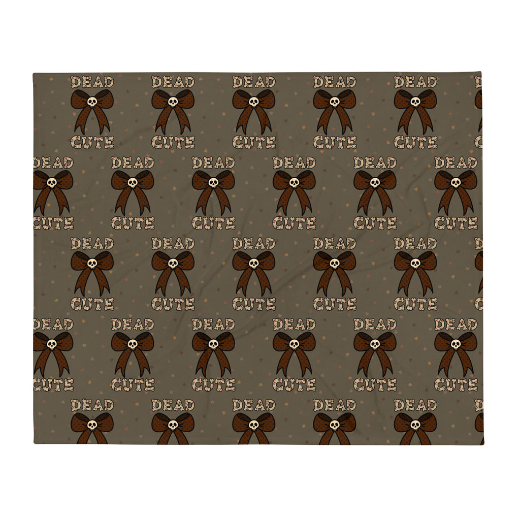 Silky Soft Snuggle Blanket - 'Dead Cute'